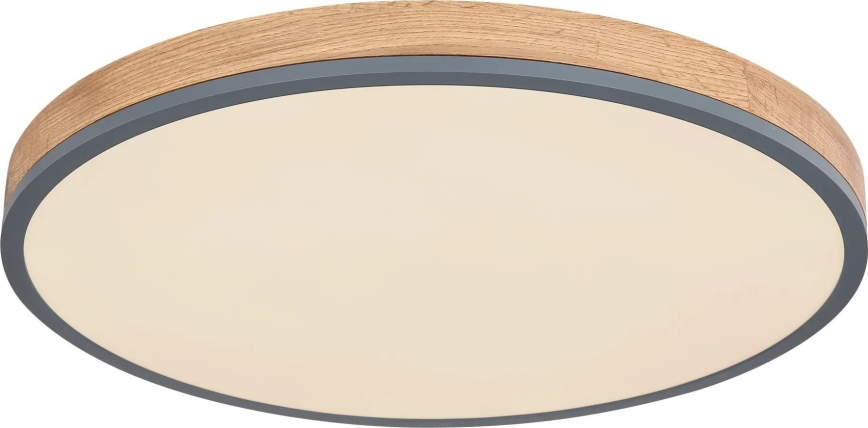 Globo - LED Dimmable ceiling light LED/40W/230V 2700-6500K d. 60 cm + remote control brown/grey