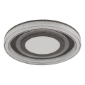 Globo - LED Dimmable ceiling light LED/48W/230V 2700-6000K d. 48 cm anthracite + remote control