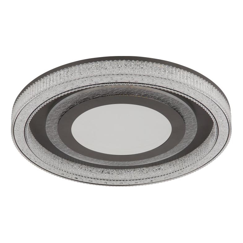 Globo - LED Dimmable ceiling light LED/48W/230V 2700-6000K d. 48 cm anthracite + remote control