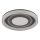 Globo - LED Dimmable ceiling light LED/48W/230V 2700-6000K d. 48 cm anthracite + remote control