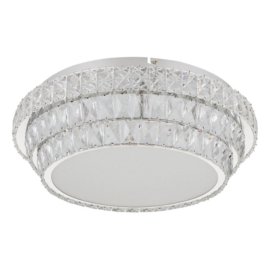 Globo - LED Dimmable ceiling light LED/48W/230V 2700-6000K d. 50 cm white + remote control