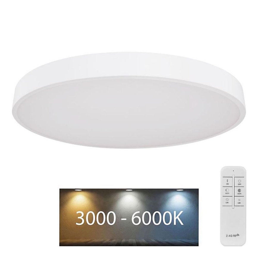 Globo - LED Dimmable ceiling light LED/48W/230V 3000-6000K + remote control