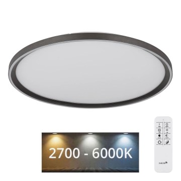Globo - LED Dimmable ceiling light LED/48W/230V d. 50 cm 2700-6000K + remote control