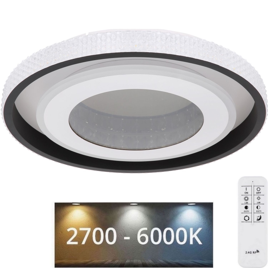Globo - LED Dimmable ceiling light LED/52W/230V 2700-6000K + remote control