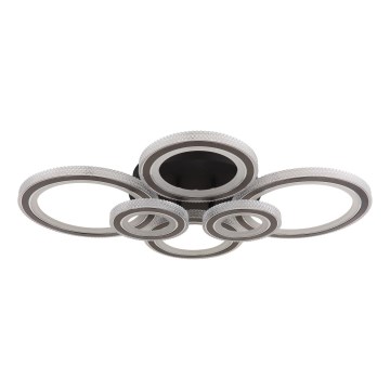 Globo - LED Dimmable ceiling light LED/60W/230V 2700-6000K 56x78 cm anthracite + remote control