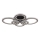 Globo - LED Dimmable ceiling light LED/60W/230V 2700-6000K 56x78 cm anthracite + remote control