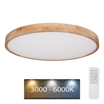 Globo - LED Dimmable ceiling light LED/60W/230V 3000-6000K + remote control