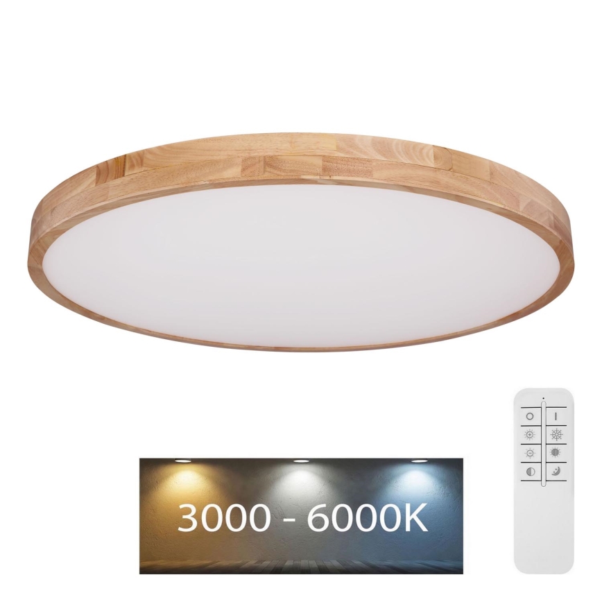 Globo - LED Dimmable ceiling light LED/60W/230V 3000-6000K + remote control
