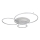 Globo - LED Dimmable ceiling light LED/70W/230V 2700-6500K matte chrome + remote control