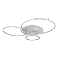 Globo - LED Dimmable Ceiling Light LED/70W/230V 2700-6500K Tuya Wi-Fi Matte Chrome + Remote Control