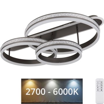 Globo - LED Dimmable ceiling light LED/75W/230V 2700K-6000K + remote control