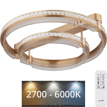 Globo - LED Dimmable ceiling light LED/78W/230V 2700K-6000K + remote control