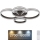 Globo - LED Dimmable ceiling light LED/90W/230V 2700K-6000K + remote control