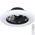 Globo - LED Dimmable ceiling light with a fan LED/30W/230V 3000-6500K + remote control