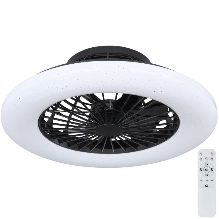 Globo - LED Dimmable ceiling light with a fan LED/30W/230V 3000-6500K + remote control