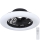 Globo - LED Dimmable ceiling light with a fan LED/30W/230V 3000-6500K + remote control