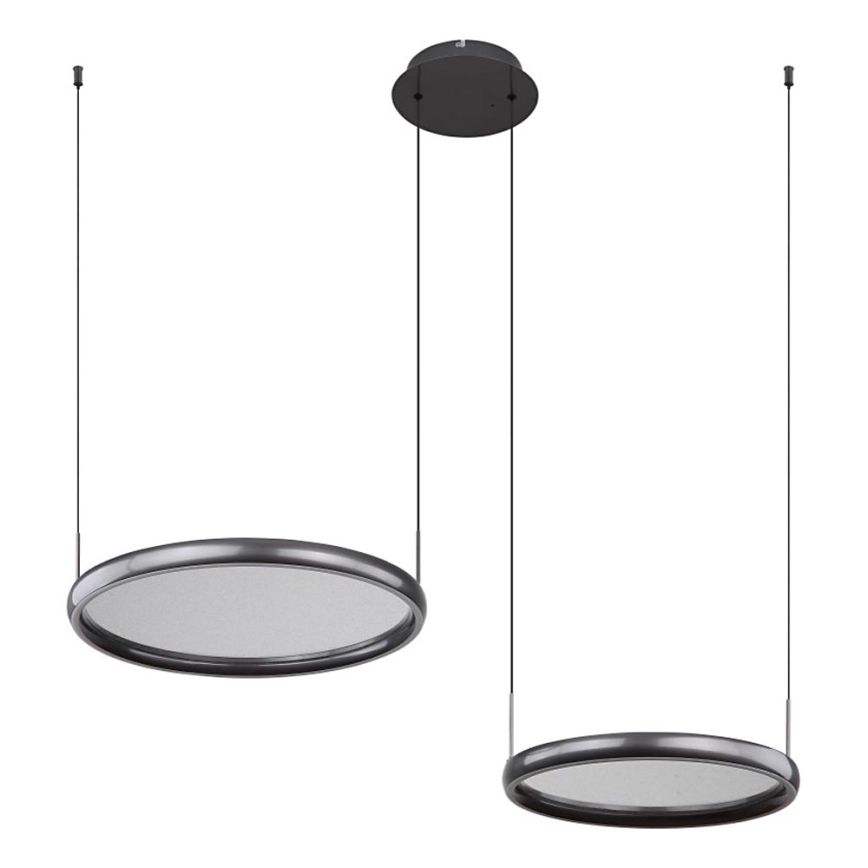 Globo - LED Dimmable chandelier on a string LED/50W/230V 2700-6000K black + remote control