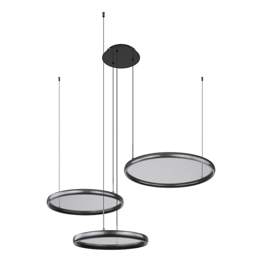 Globo - LED Dimmable chandelier on a string LED/55W/230V 2700-6000K black + remote control