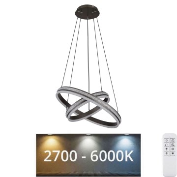 Globo - LED Dimmable chandelier on a string LED/60W/230V 2700K-6000K + remote control