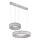 Globo - LED Dimmable chandelier on a string LED/80W/230V 2700-6000K + remote control