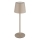 Globo - LED Dimmable outdoor touch table lamp LED/2W/5V 3000/4000/6000K 2200 mAh IP44 creamy