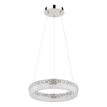 Globo - LED Dimmable Pendant Light on Cable LED/24W/230V 2700-6000K Clear + Remote Control