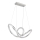 Globo - LED Dimmable pendant light on cable LED/45W/230V 2700-6000K polished chrome + remote control