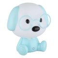 Globo - LED Dimmable rechargeable children's night small lamp LED/1W/5V 500 mAh blue