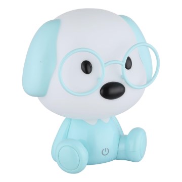 Globo - LED Dimmable rechargeable children's night small lamp LED/1W/5V 500 mAh blue