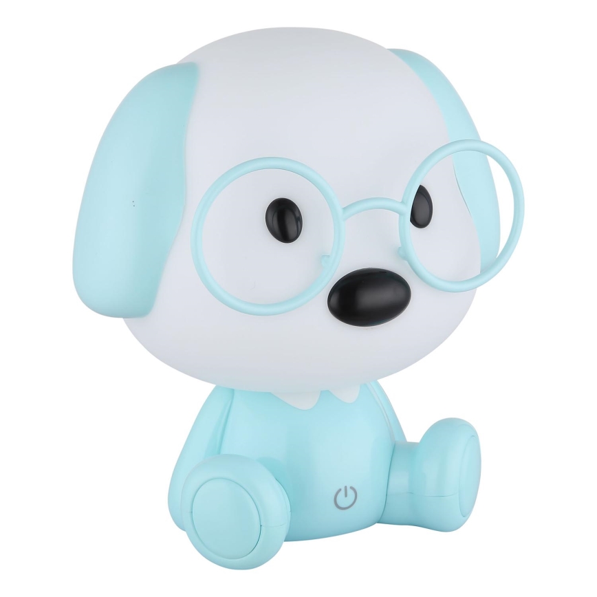 Globo - LED Dimmable rechargeable children's night small lamp LED/1W/5V 500 mAh blue