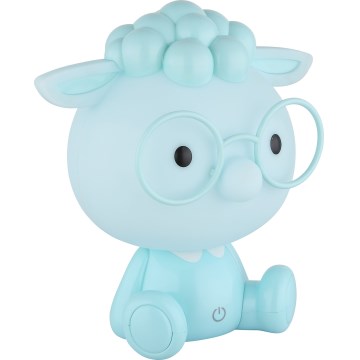 Globo - LED Dimmable rechargeable children's night small lamp LED/1W/5V 500 mAh blue
