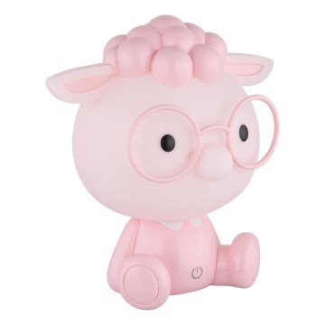 Globo - LED Dimmable rechargeable children's night small lamp LED/1W/5V 500 mAh pink