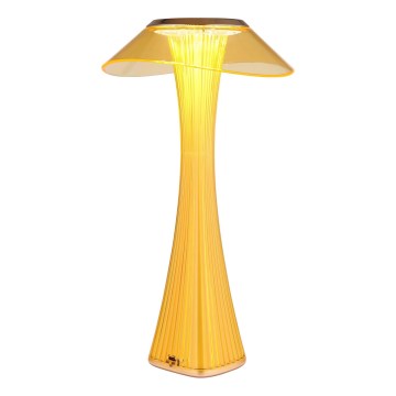 Globo - LED Dimmable rechargeable desk lamp LED/2,5W/3,7V 1200 mAh 2700/4500/6500K gold