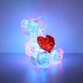Globo - LED Dimmable rechargeable table decoration LED/3W/5V 1200 mAh bear