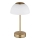 Globo - LED Dimmable rechargeable table lamp LED/2,5W/5V 1800mAh 2700K/4000K/6500K brass