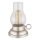 Globo - LED Dimmable rechargeable touch table lamp LED/1W/3,7V 1200 mAh matte chrome