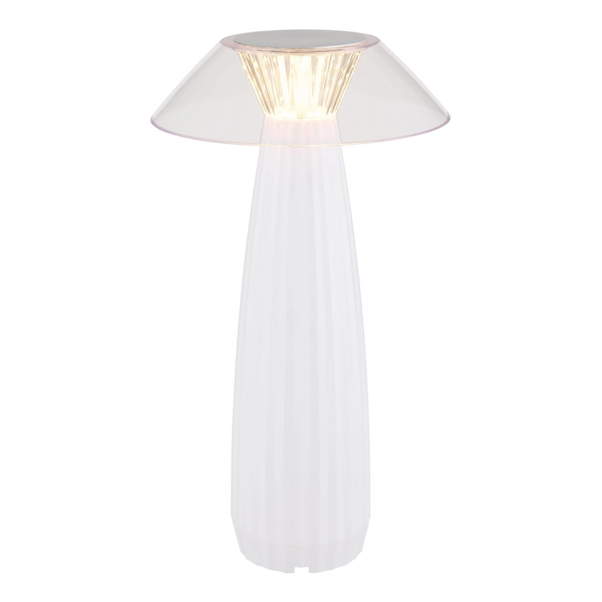 Globo - LED Dimmable rechargeable touch table lamp LED/1W/3,7V 3000K 1200mAh white