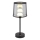 Globo - LED Dimmable rechargeable touch table lamp LED/2,5W/3,7V 2700/4000/6500K 1800 mAh black