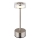 Globo - LED Dimmable rechargeable touch table lamp LED/2,5W/3,7V 2700/4000/6500K 1800mAh matte chrome