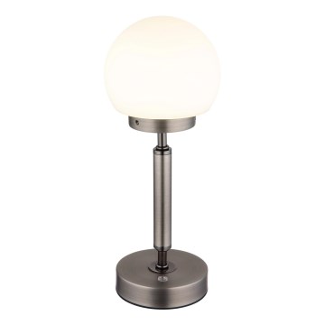 Globo - LED Dimmable rechargeable touch table lamp LED/2,5W/5V 1800mAh 2700/4000/6500K anthracite