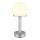 Globo - LED Dimmable rechargeable touch table lamp LED/2,5W/5V 1800mAh 2800K silver