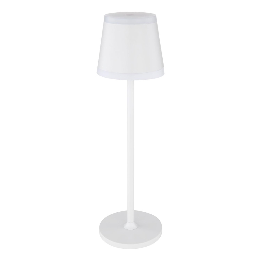 Globo - LED Dimmable rechargeable touch table lamp LED/4,6W/230V 1800 mAh USB IP54 white