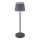 Globo - LED Dimmable rechargeable touch table lamp LED/4,6W/3,7V 3000K 1800mAh grey IP54