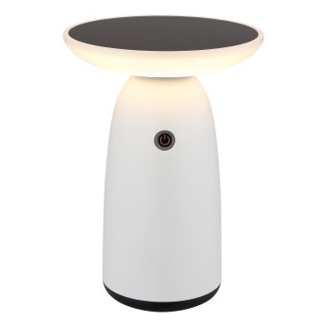 Globo - LED Dimmable solar touch lamp LED/10W/230V IP54 white