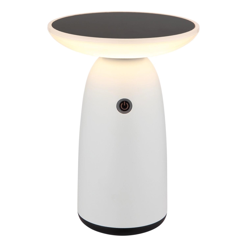 Globo - LED Dimmable solar touch lamp LED/10W/230V IP54 white