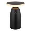 Globo - LED Dimmable solar touch lamp LED/10W/3,7V IP54 black