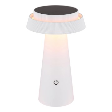 Globo - LED Dimmable solar touch lamp LED/4W/3,7W IP54 white