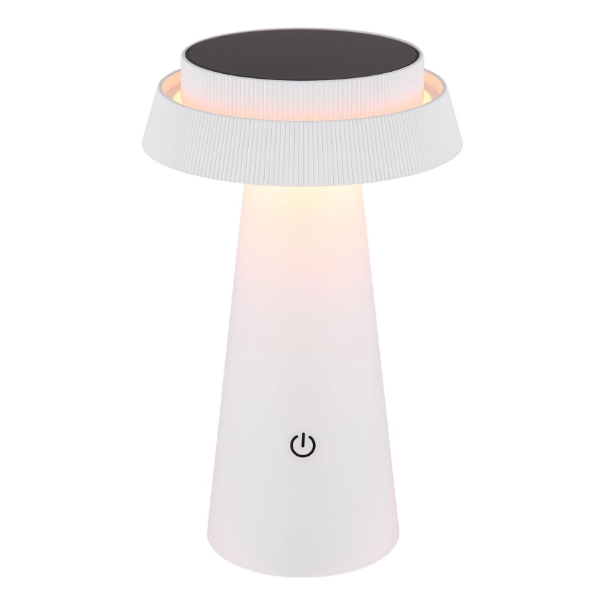 Globo - LED Dimmable solar touch lamp LED/4W/3,7W IP54 white