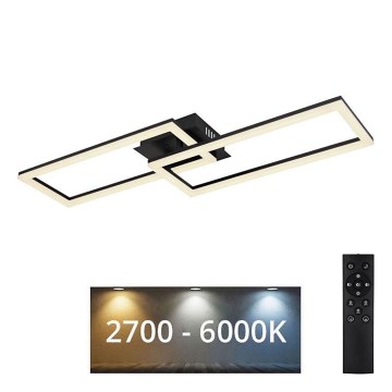 Globo - LED Dimmable surface-mounted chandelier LED/24W/230V 2700-6000K + remote control
