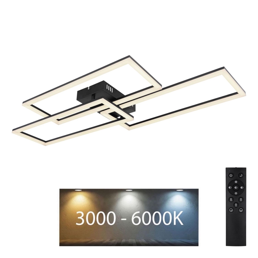 Globo - LED Dimmable surface-mounted chandelier LED/58W/230V 3000-6000K + remote control